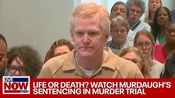 Life or death? Alex Murdaugh sentenced in murder trial | LiveNOW from FOX