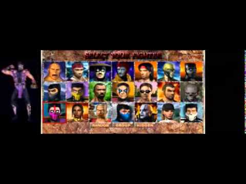 Mortal Kombat 4 Character Select Screen by Shipman84 on DeviantArt