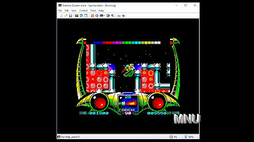 Extreme ZX Spectrum. Player: MNU