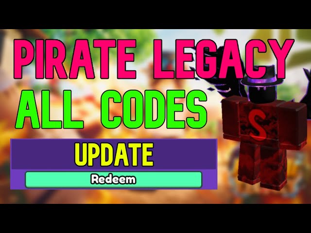 Pirate Legacy Codes - Roblox December 2023 