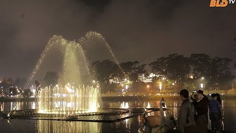 Nhạc nước nghệ thuật trên hồ Xuân Hương