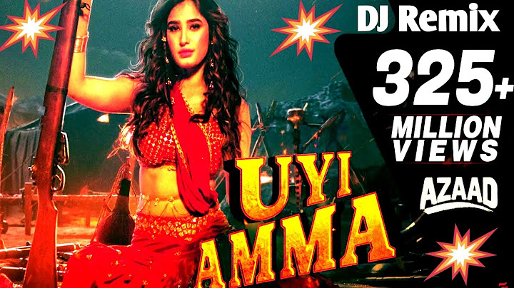 Uyi Amma - Azaad | Aaman D, Rasha Thadani| Madhubanti Bagchi,Amit Trivedi,Amitabh| Sabhi World Music