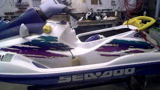 1996 SEADOO GSX 787 800 Running Tear Down Into Jet SKI Parts LOT 2621A
