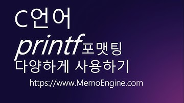 C 언어 강의: (PrintFormat) 숫자 데이터 형식을 여러 형태의 모양으로 출력하기
