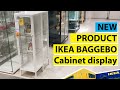 Ikea BAGGEBO Cabinet with glass door