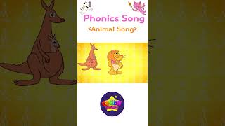 Easy Words 2 (Animal Song) - Learn English vocabulary for kids - English song for Toddlers #shorts