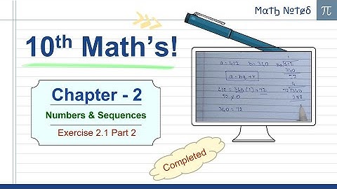 10th Maths | Chapter 2 | Exercise 2.1 | Part 2 | Samacheer Kalvi | TN State Board | Tamil & English