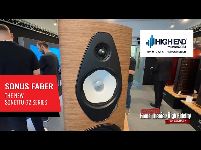 New Sonus faber Sonetto G2 Revealed at Munich High-End 2024
