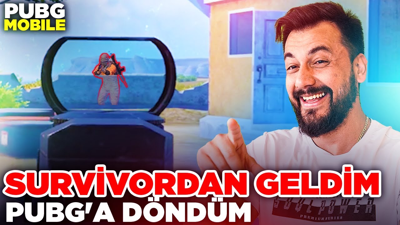 SURVİVOR'DAN GELDİM 😎 PUBG'A DÖNDÜM / Pubg Mobile