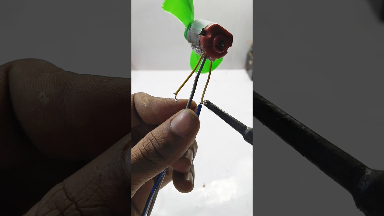 how to make flexible cooling fan | 