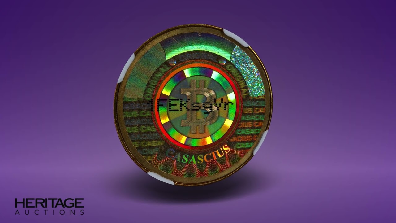 Cryptocurrency: Casascius brass 