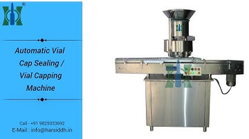 Vial Capping Machine, Vial Cap Sealing Machine, Vial Capper