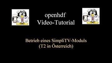 openhdf video tutorial betrieb simplitv modul