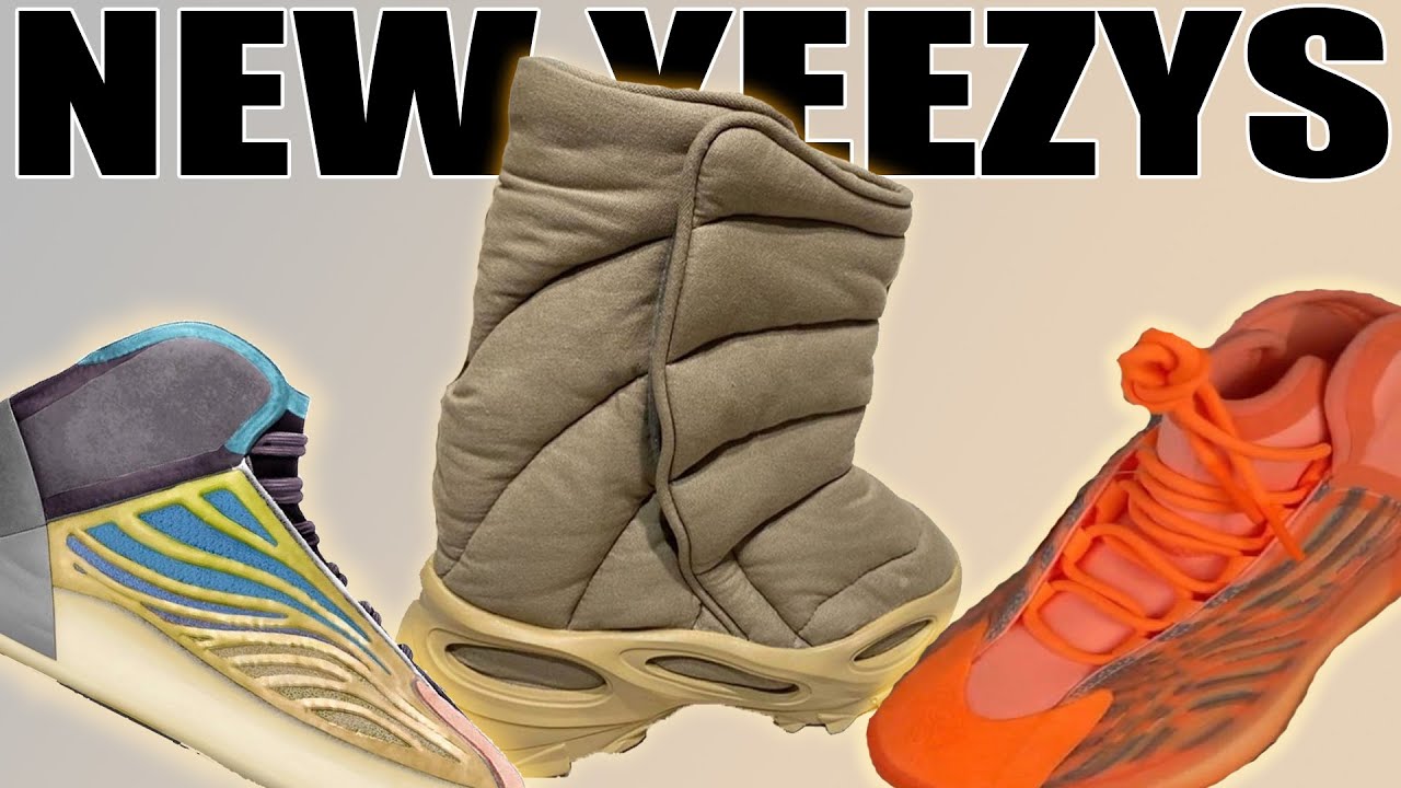 YEEZY NSLTD BT KHAKI COMING SOON! YEEZY QNTM AMBER TINT??? - YouTube