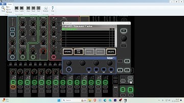 Sound Craft Si Compact - How to save Cue List and Recall SnapShot