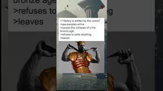 The Sea Peoples destroyed several major Bronze Age Empires before disappearing #history #war #memes