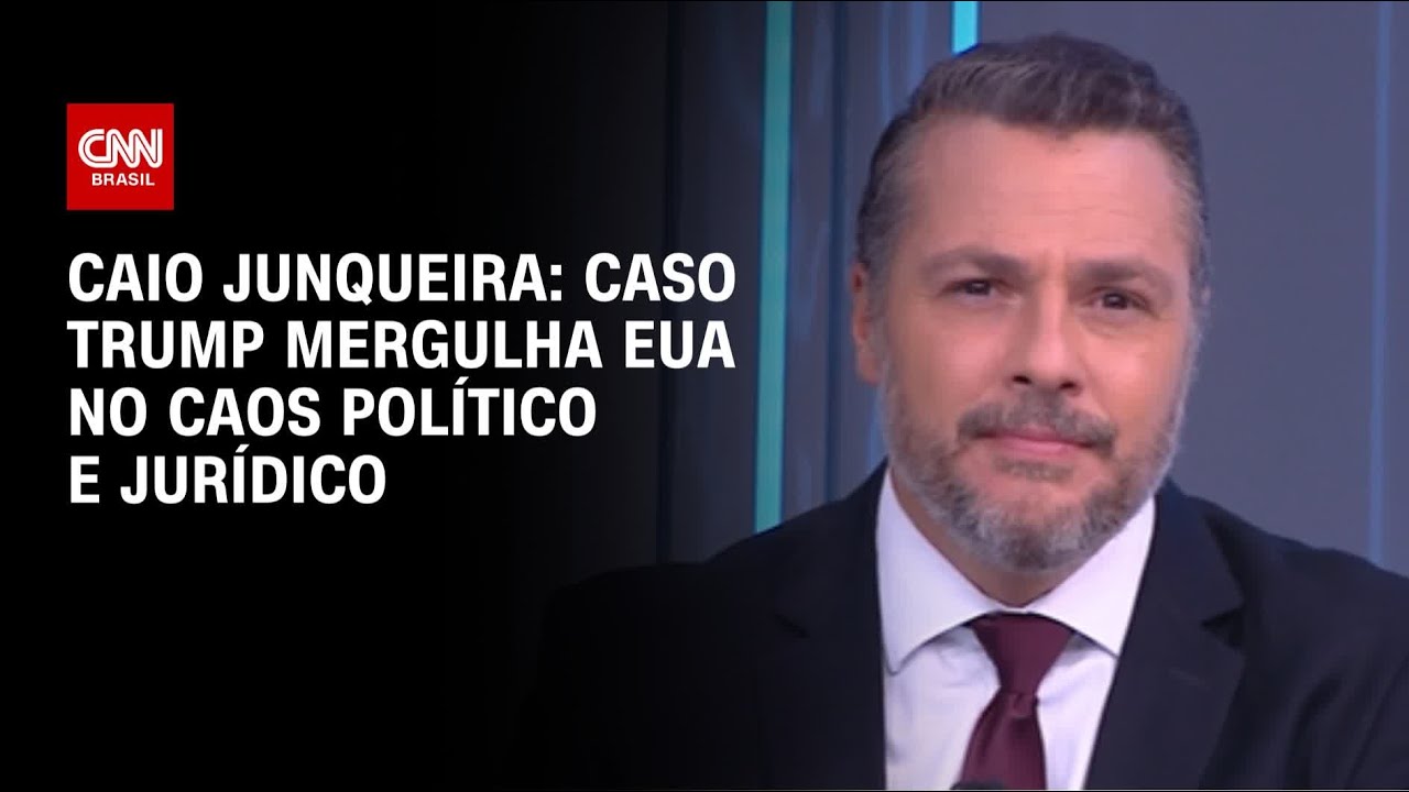 Caio Junqueira: Caso Trump mergulha EUA no caos político e jurídico | WW