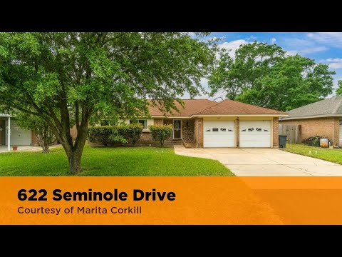 622 Seminole Drive, Kemah, TX home video tour