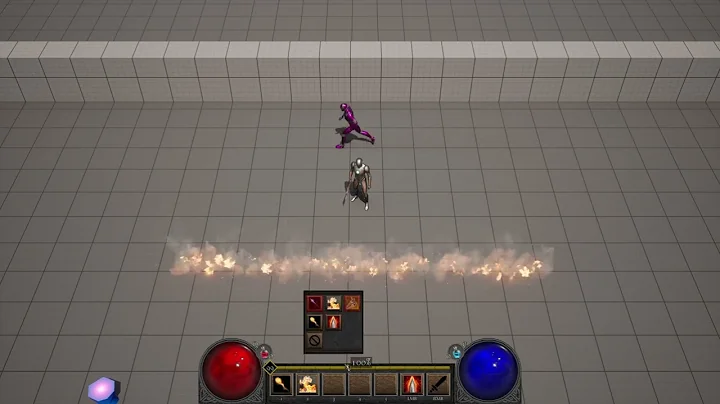 Unreal Engine Top-Down RPG Template: Free Target Active Skills