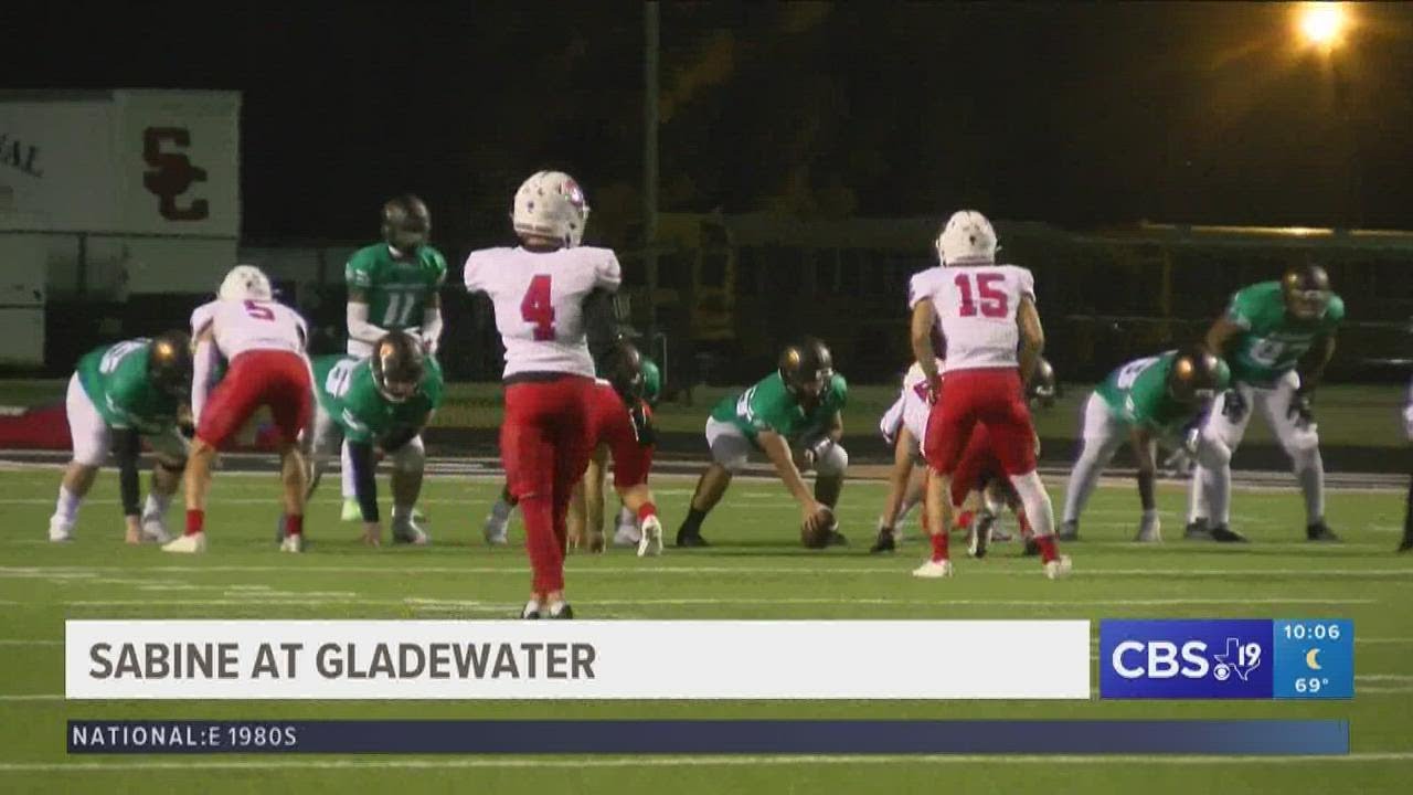 UNDER THE LIGHTS Sabine vs. Gladewater YouTube