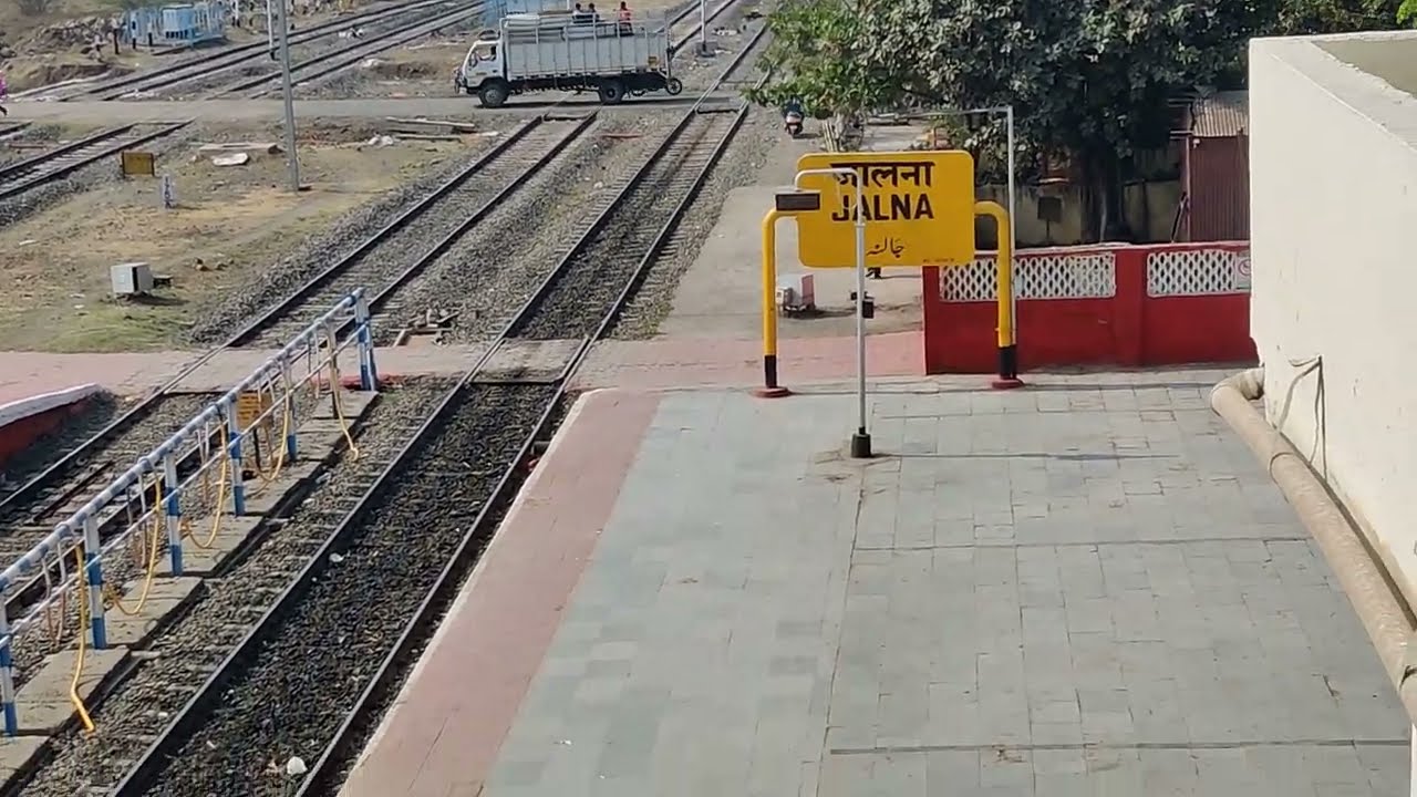 Jalna Railway Station Electrification Update l Junaid Vlogs