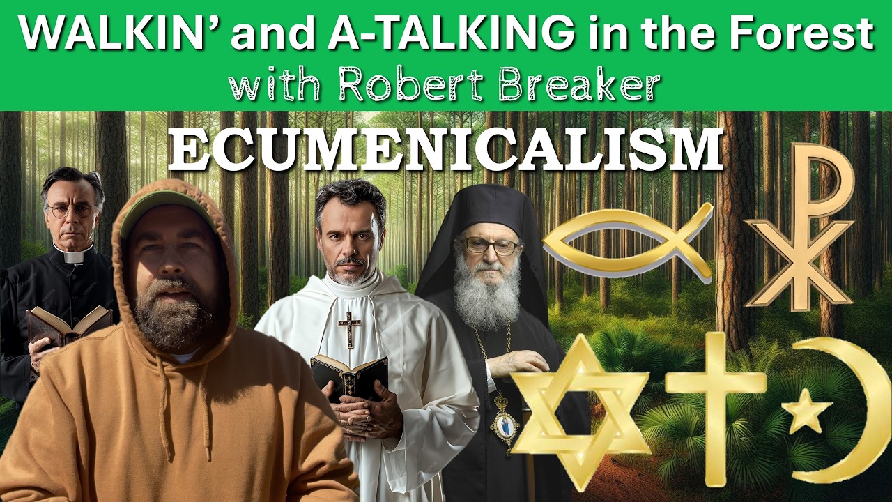 Ecumenicalism Walkin' and A-Talking with Robert Breaker #eccumenicalism #ecumenism #ecumenical #god