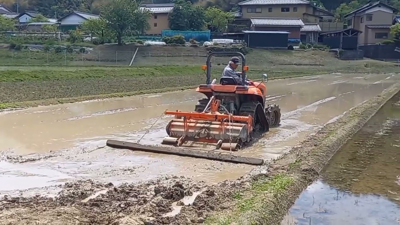 八チャン家の農業日誌【代かき】