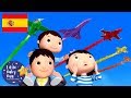 Canciones Infantiles | Aviones de Colores | Dibujos Animados | Little Baby Bum en Español