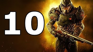 Doom Walkthrough Part 10 - No Commentary Playthrough (PS4)