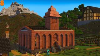 A Simple Smelting Setup | Let's Play Minecraft E8