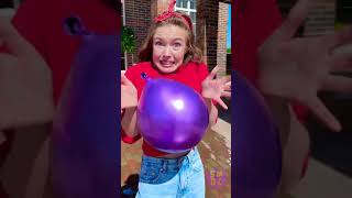 Jumping On Water Balloon || AMAZING BALLOON TRICK || Cool Hacks, Pranks and Tricks by SMOL! #Shorts