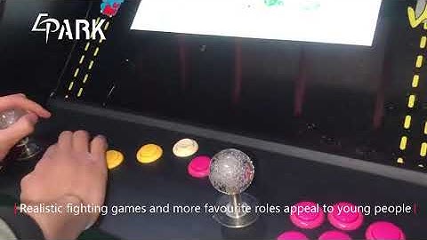 EPARK pac man cocktail machine , coin operated fighting video arcade game machine 鸡尾酒格斗机