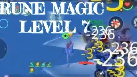 UTOPIA ORIGIN RUNE MAGIC LVL.7 All merge combination and spell test