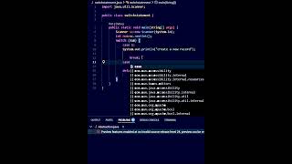 switch statement in java #correctcoding #followmyyoutubechannel
