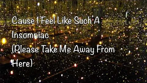 Fireflies by Owl City Lyrics