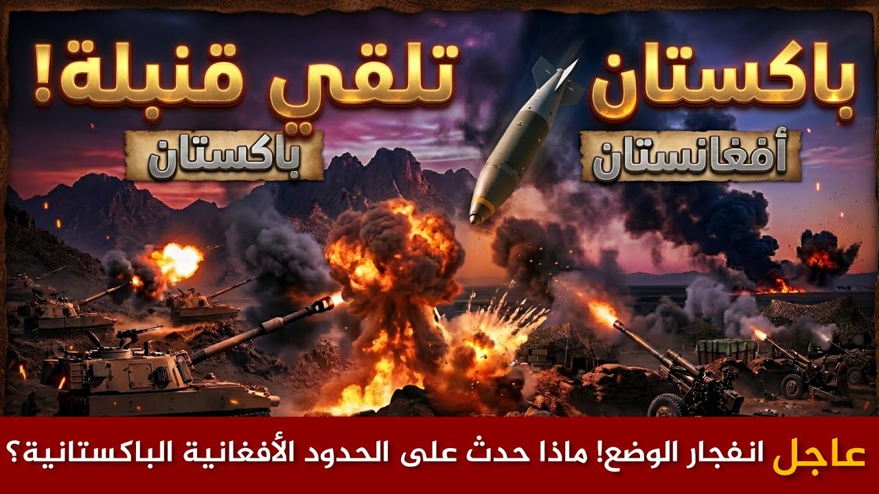 انفجار الوضع! ماذا حدث على الحدود الأفغانية الباكستانية؟ قصف على أفغانستان بدأ المعارك أخبار اسرائيل