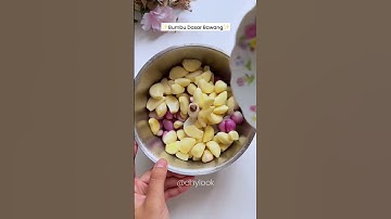 Thumbnail of Resep Bumbu Dasar Putih & Bumbu Dasar Bawang✨ Masak Jadi Simple & Praktis