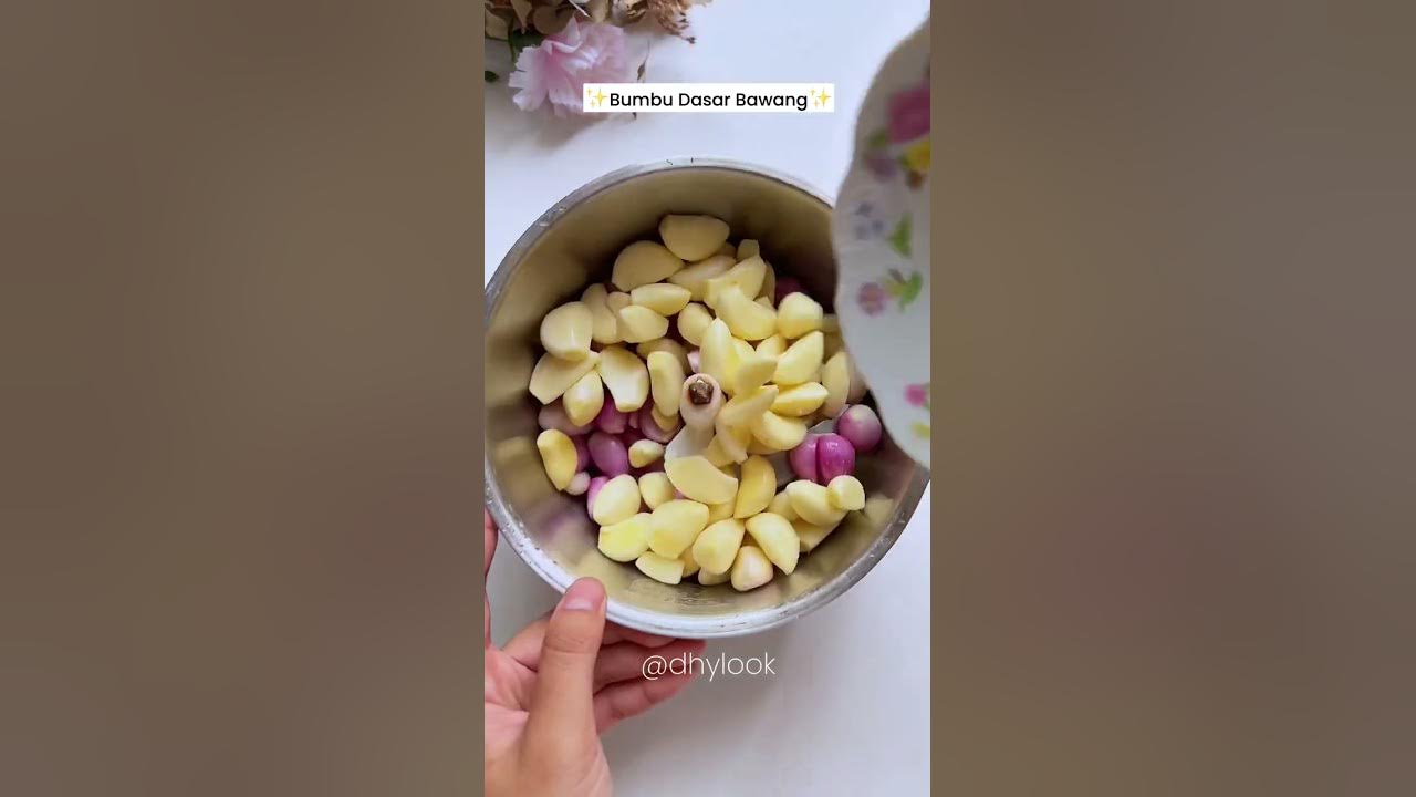Resep Bumbu Dasar Putih & Bumbu Dasar Bawang✨ Masak Jadi Simple & Praktis