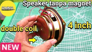 Speaker 4 Inch Double Coil Unboxing Tess Review
