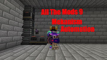 ATM9: Mekanism Automation Using Modular Routers