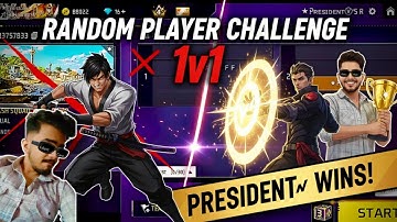 Random Player Challenge Me 1 vs 1💀🔥😂😂 #freefire #totalgaming #badge99 #trending #explore #1v1 #viral