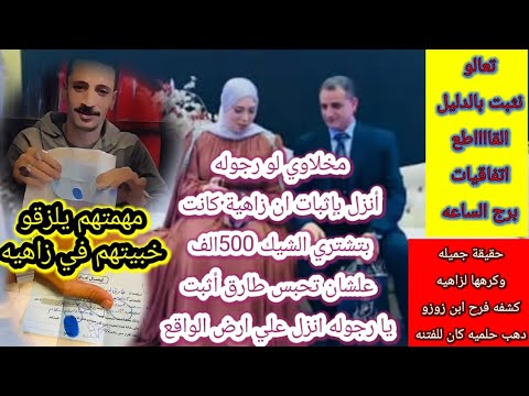 زاهيه فضيحة اتفاقيات برج الساعة من لسان حلميه دي طلعت شايله وشايفه الكلب الميت ريحته طلعت وفاحت