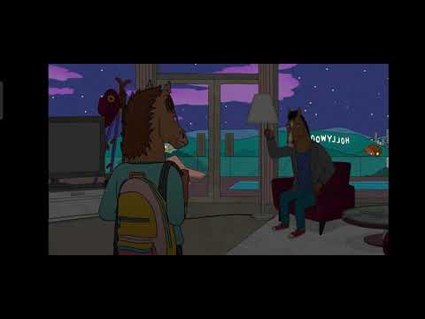 bojack horseman the chair scene | "hello hollyhock"