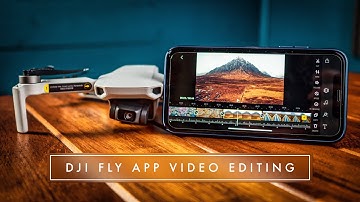 MAVIC MINI VIDEO EDITING WITH DJI FLY APP (it