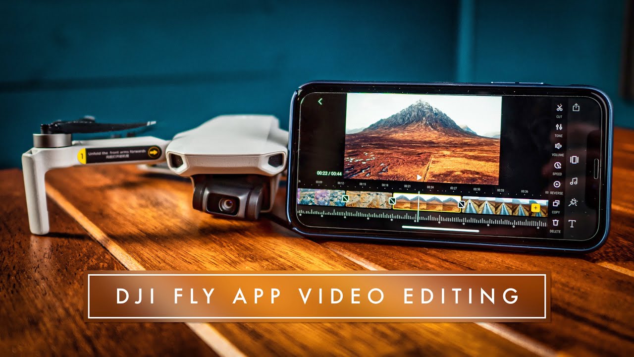 MAVIC MINI VIDEO EDITING WITH DJI FLY APP (it's quite - YouTube