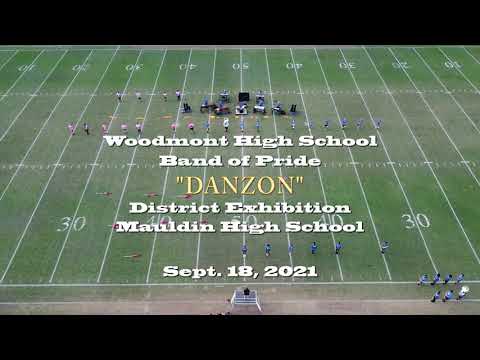 Woodmont High School Band of Pride - Danzon 2021 - Aerial Footage