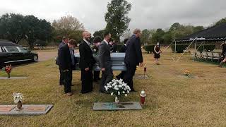 Honey Hrncir graveside service 22 Jan 2021