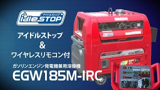 新ダイワ　ガソリンエンジン溶接機（発電機兼用）EGW185M-IRC