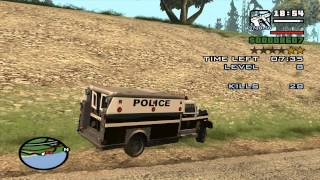 GTA San Andreas Vigilante Mission - using an Enforcer