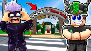 I Stole His Theme Park Tycoon 2 PARK! (HE CRIED )